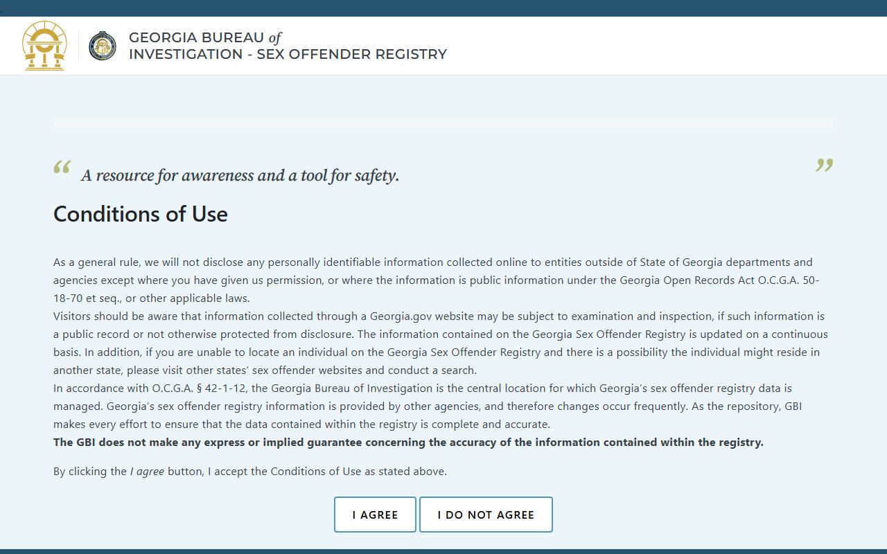 Crisp County arrest records and charges sex offender registry search
